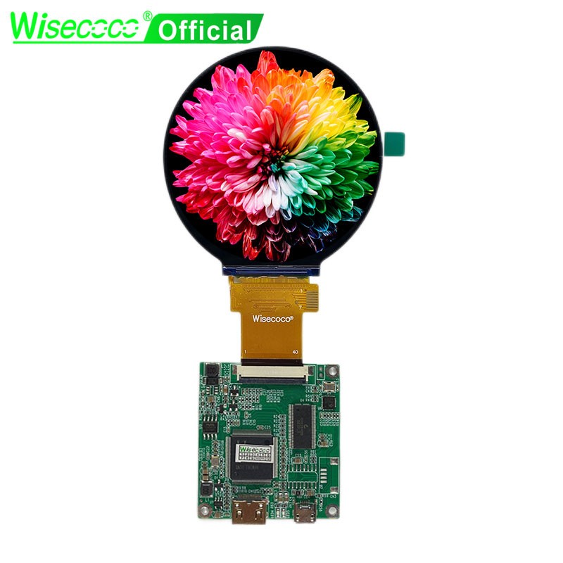 Home Automation Ideas - Wisecoco หน้าจอวงกลม2.8นิ้ว480x480 RGB IPS LCD โมดูลสำหรับเครื่องใช้ไฟฟ้าสมาร์ทโฮมหน้าจออัตโนมัติ