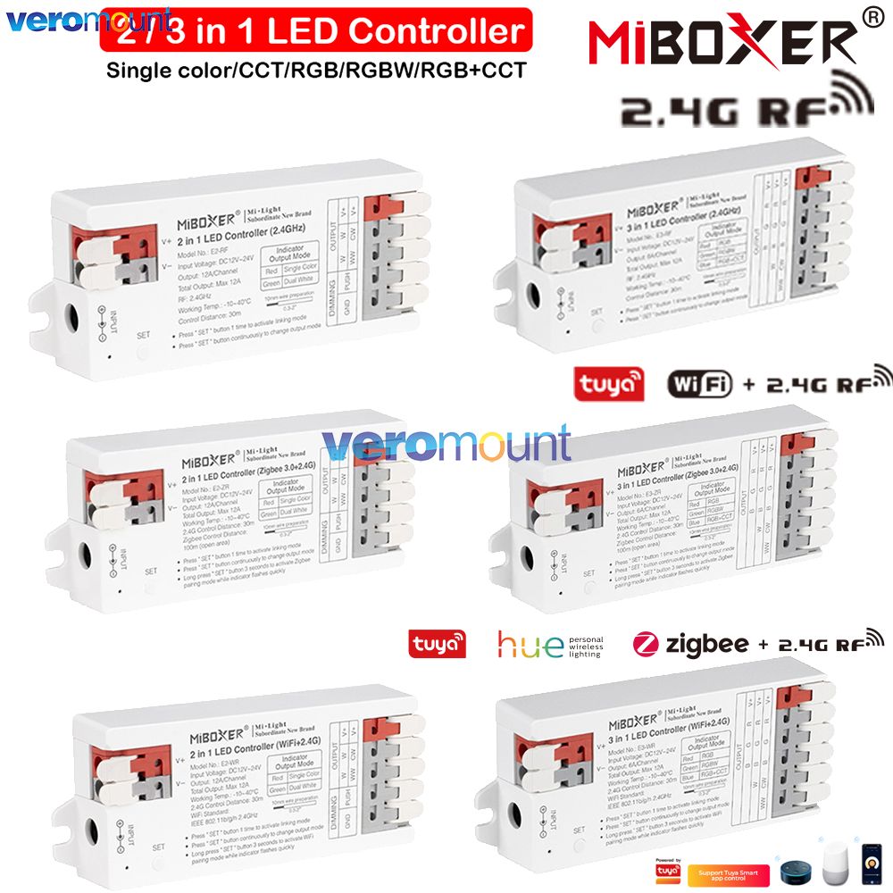 Zigbee Coordinator Stick - MiBoxer 3in1 2in1 ตัวควบคุมไฟ LED Zigbee+2.4G