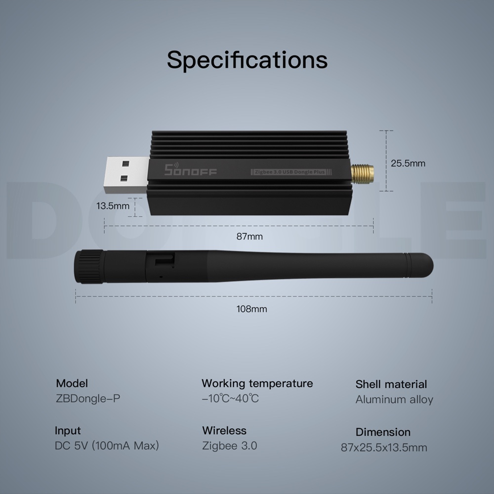 SONOFF Zigbee Gateway 3.0 ZBDo - Zigbee Coordinator Stick บทวิจารณ์และราคา