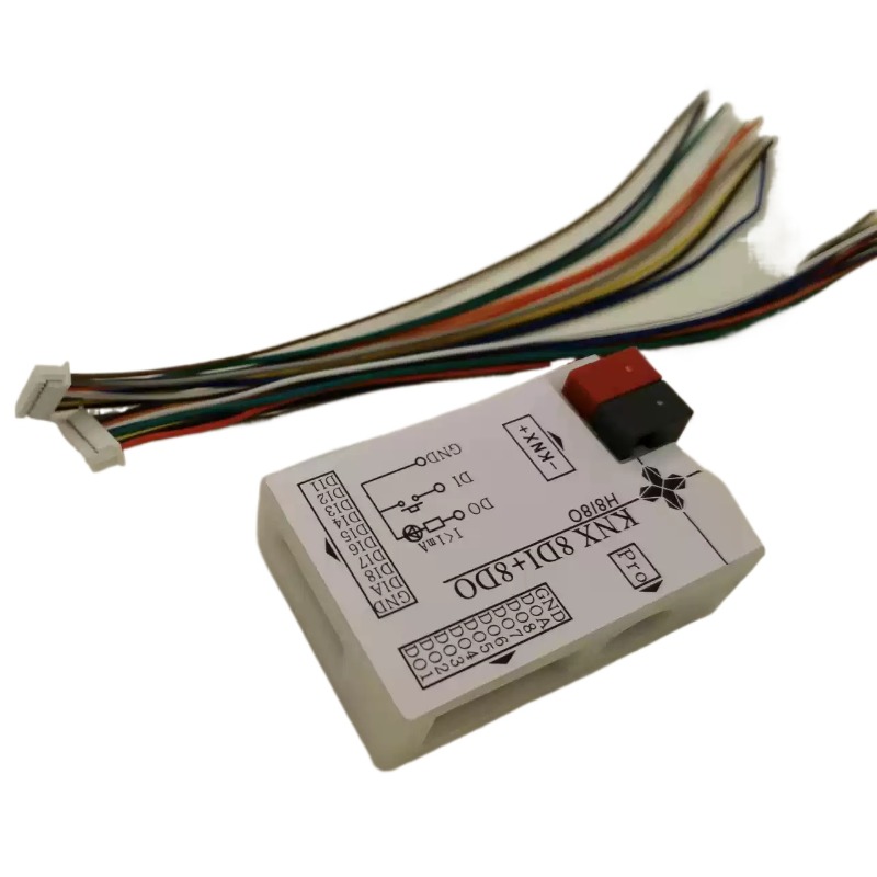 โมดูลอินพุตเอาต์พุต KNX 8DI+8D - Diy Knx Home Automation บทวิจารณ์และราคา