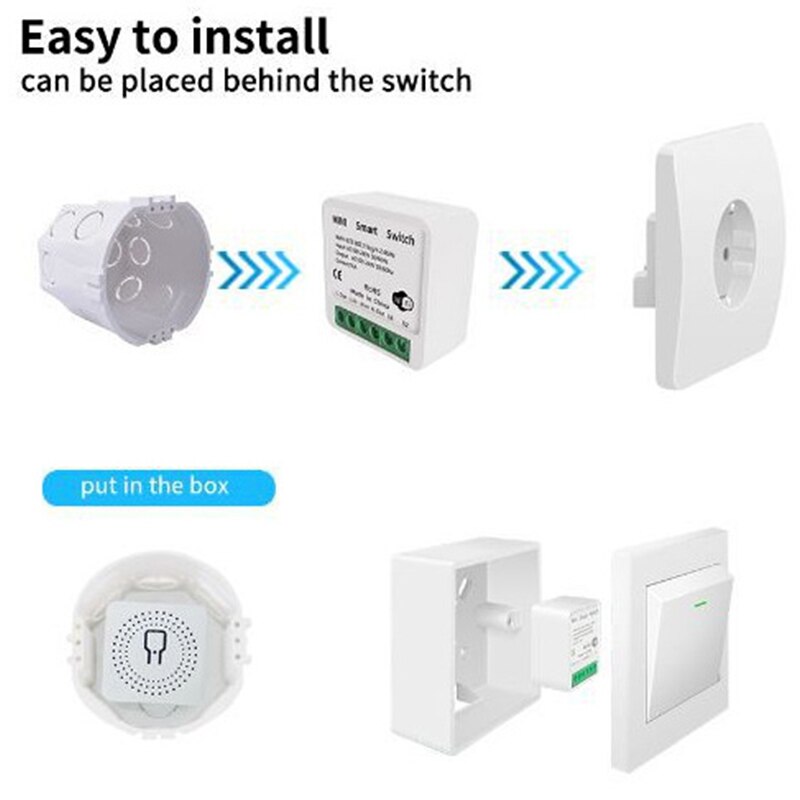สวิตช์อัจฉริยะขนาดเล็ก Tuya Zi - Home Automation Diy Kit บทวิจารณ์และราคา