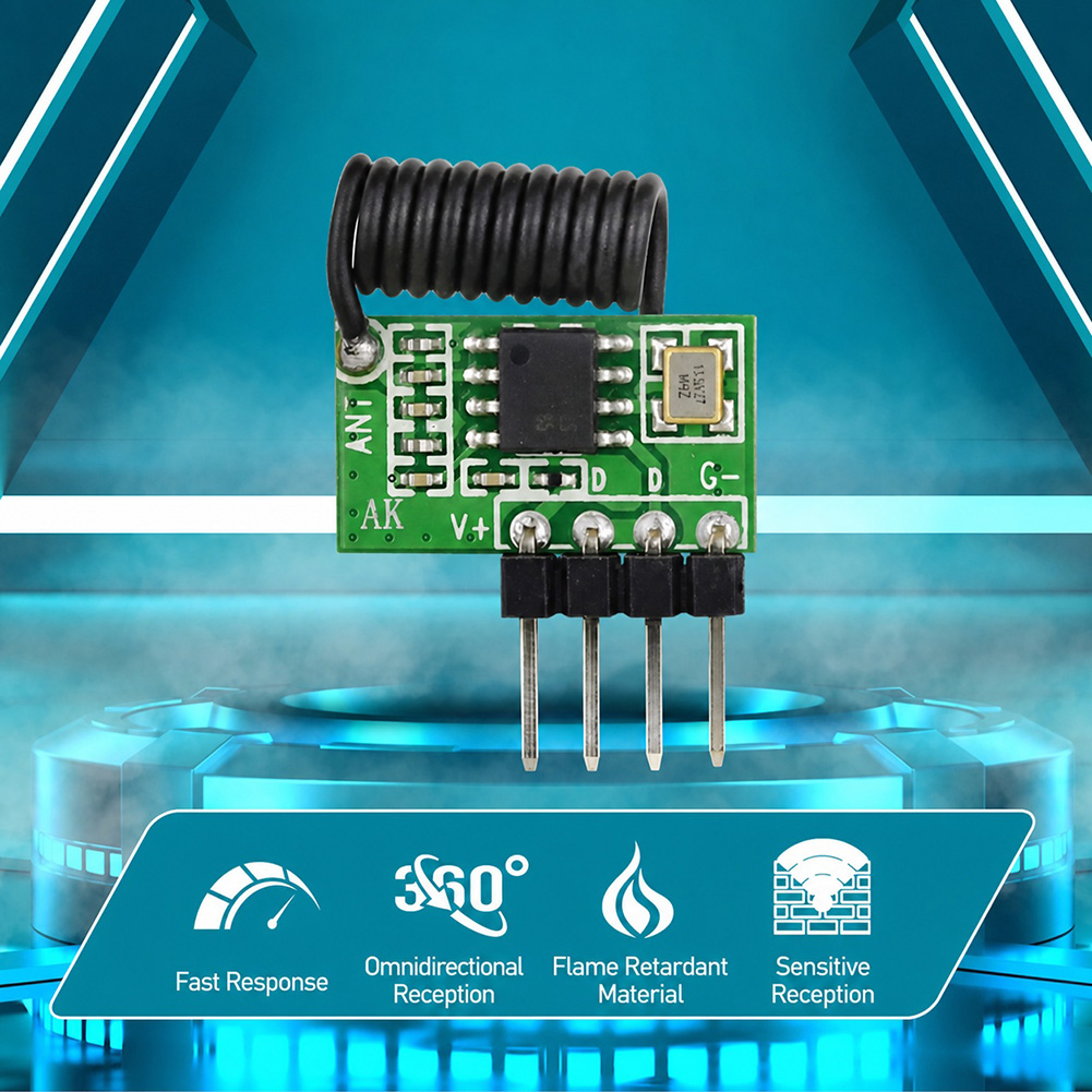 315MHz/433MHz ซูเปอร์เฮเทอโรได - 433Mhz Receiver Module บทวิจารณ์และราคา