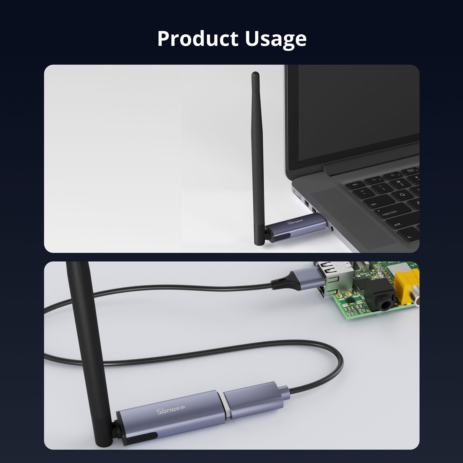 ดองเกิล SONOFF Plus MG24 Zigbe - Zigbee Coordinator Stick บทวิจารณ์และราคา