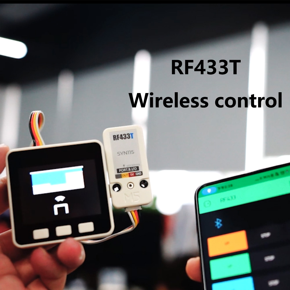 ชุดระบบ IoT M5Stack Unit RF433 - Home Automation Tutorial บทวิจารณ์และราคา